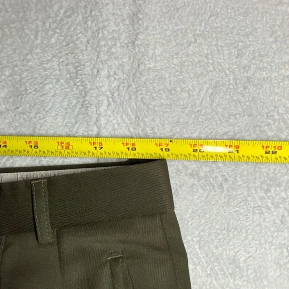 Italian Wool Pleated Trousers 38 Classic Tailored 28.5 Inseam - Picture 11 of 12